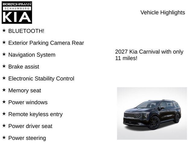 2027 Kia Carnival SX