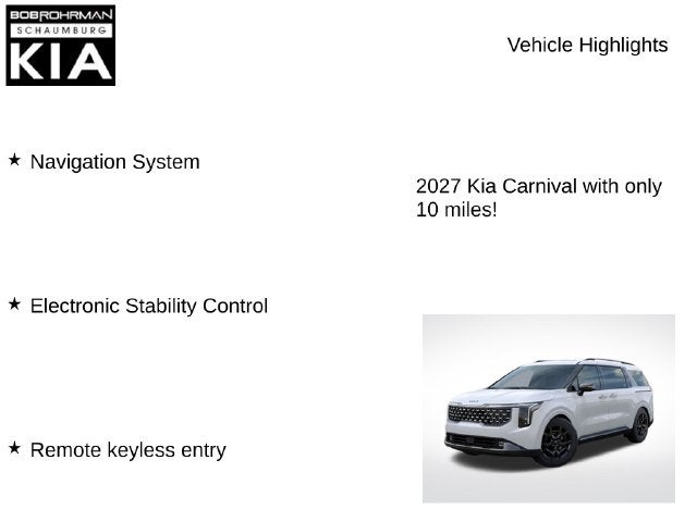 2027 Kia Carnival Hybrid SX Prestige