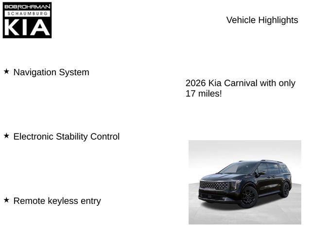 2026 Kia Carnival Hybrid SX Prestige
