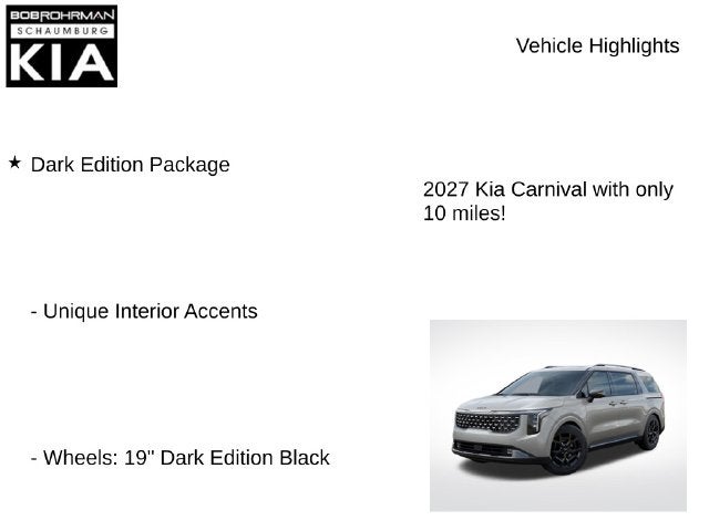 2027 Kia Carnival Hybrid SX
