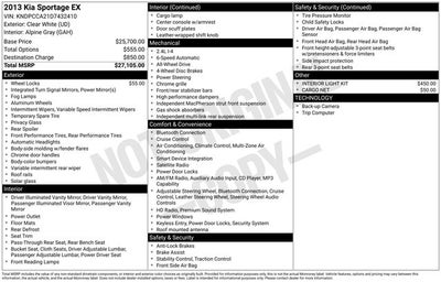 2013 Kia Sportage EX