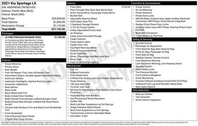 2021 Kia Sportage LX