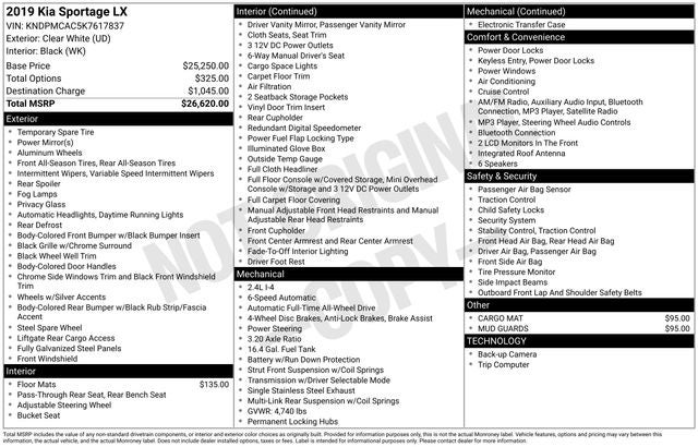 2019 Kia Sportage LX