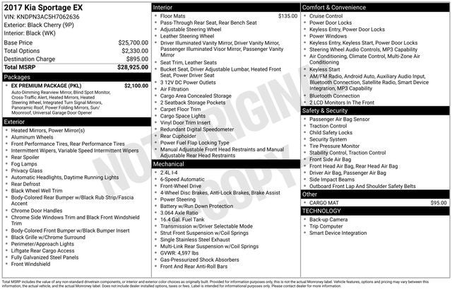 2017 Kia Sportage EX