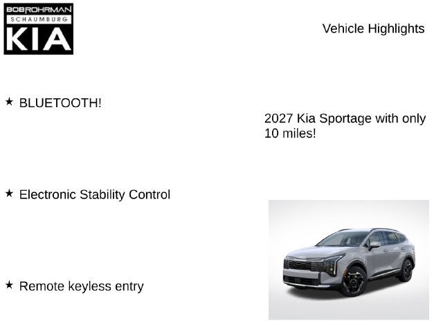 2027 Kia Sportage Hybrid S