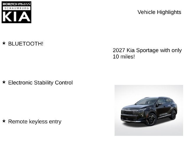2027 Kia Sportage Hybrid S