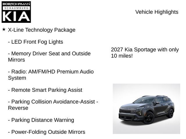 2027 Kia Sportage Hybrid X-Line
