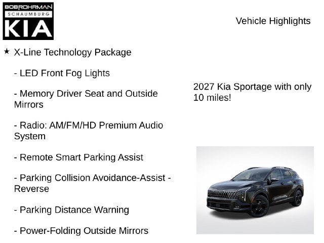 2027 Kia Sportage Hybrid X-Line