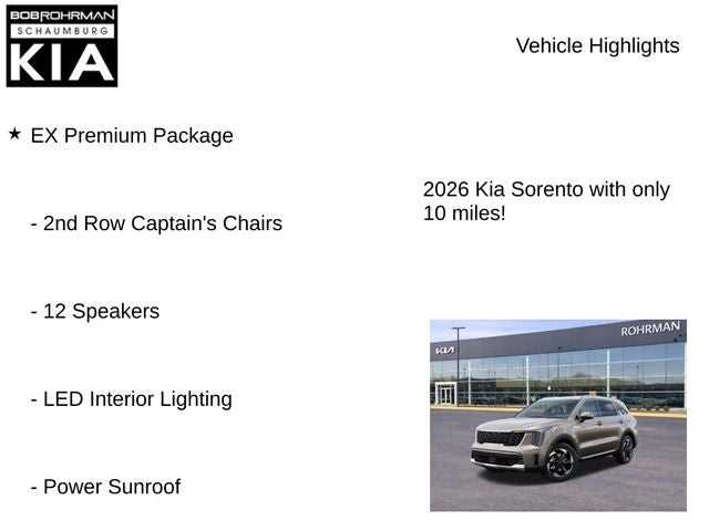 2026 Kia Sorento Hybrid EX