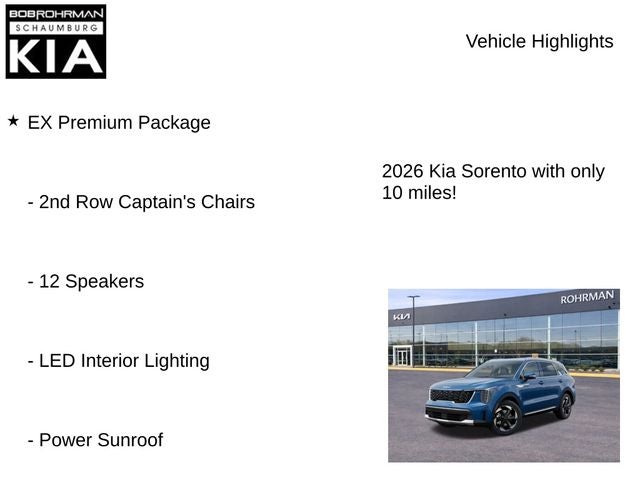 2026 Kia Sorento Hybrid EX