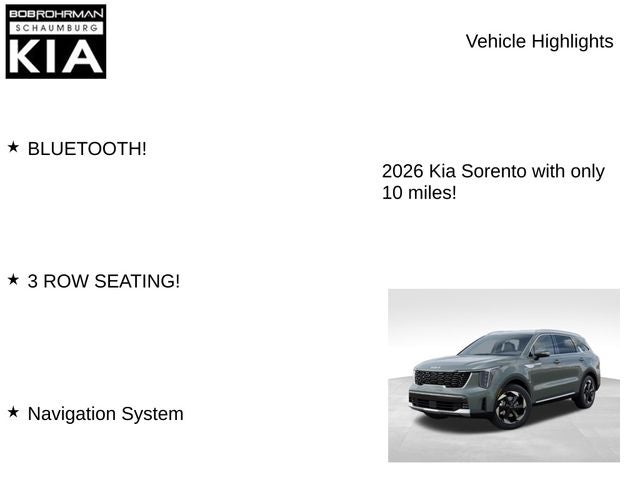 2026 Kia Sorento Hybrid EX