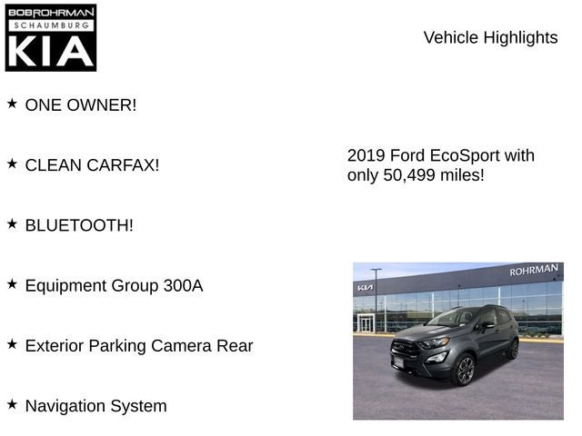 2019 Ford EcoSport SES