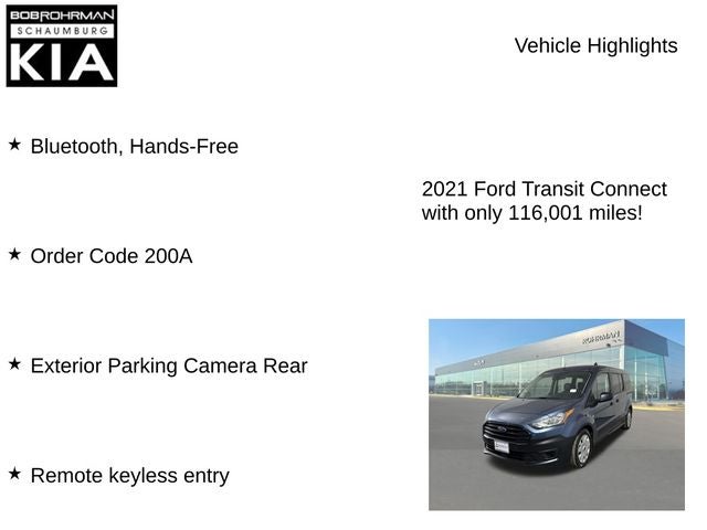 2021 Ford Transit Connect XL