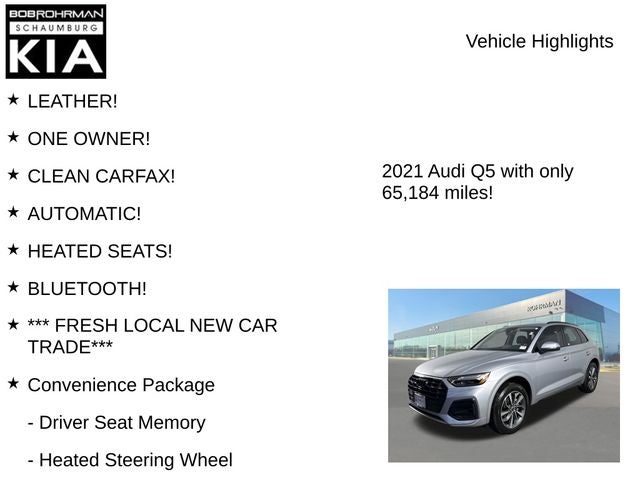 2021 Audi Q5 45 Premium Plus quattro