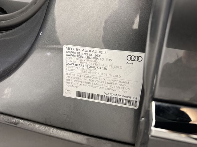 2015 Audi Q5 3.0T Premium Plus quattro