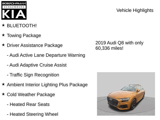2019 Audi Q8 3.0T Prestige quattro