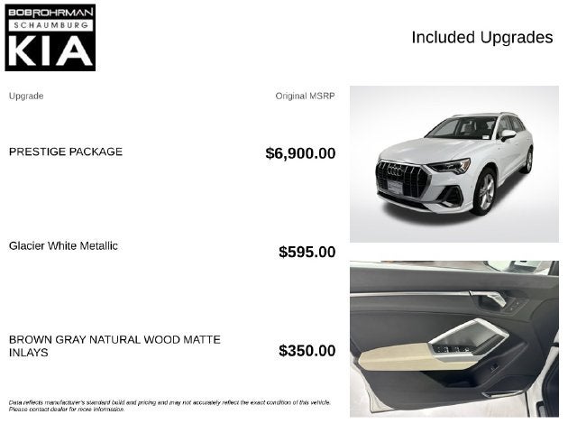 2020 Audi Q3 Prestige S line quattro