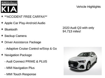 2020 Audi Q3 Prestige S line quattro
