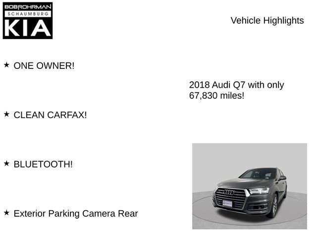 2018 Audi Q7 3.0T Prestige quattro