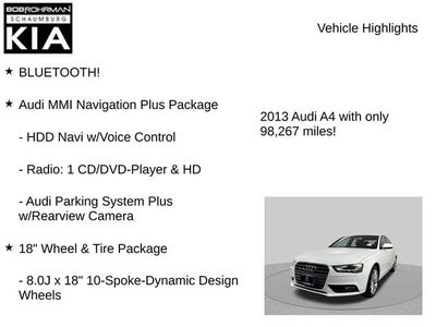2013 Audi A4 2.0T Premium Plus quattro