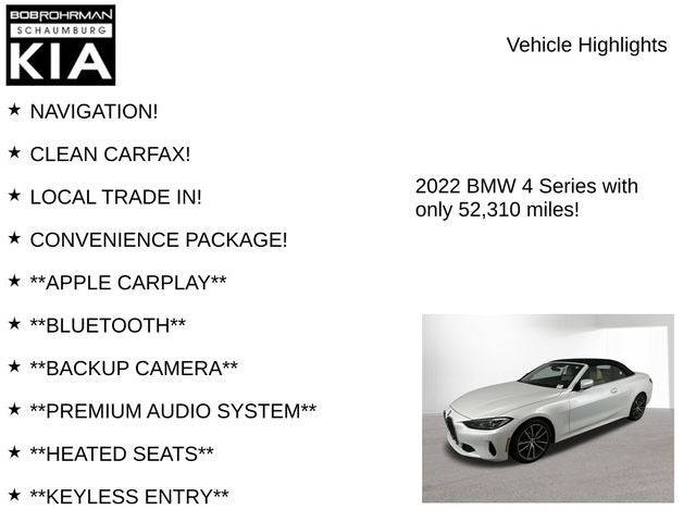 2022 BMW 4 Series 430i