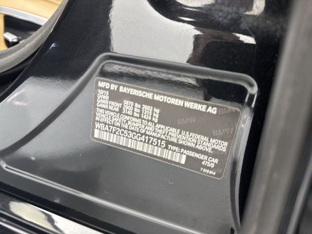 2016 BMW 7 Series 750i xDrive