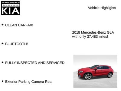 2018 Mercedes-Benz GLA GLA 250 4MATIC®