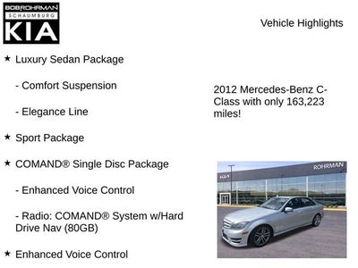 2012 Mercedes-Benz C-Class C 300 Sport 4MATIC®