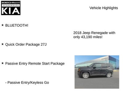 2018 Jeep Renegade Latitude
