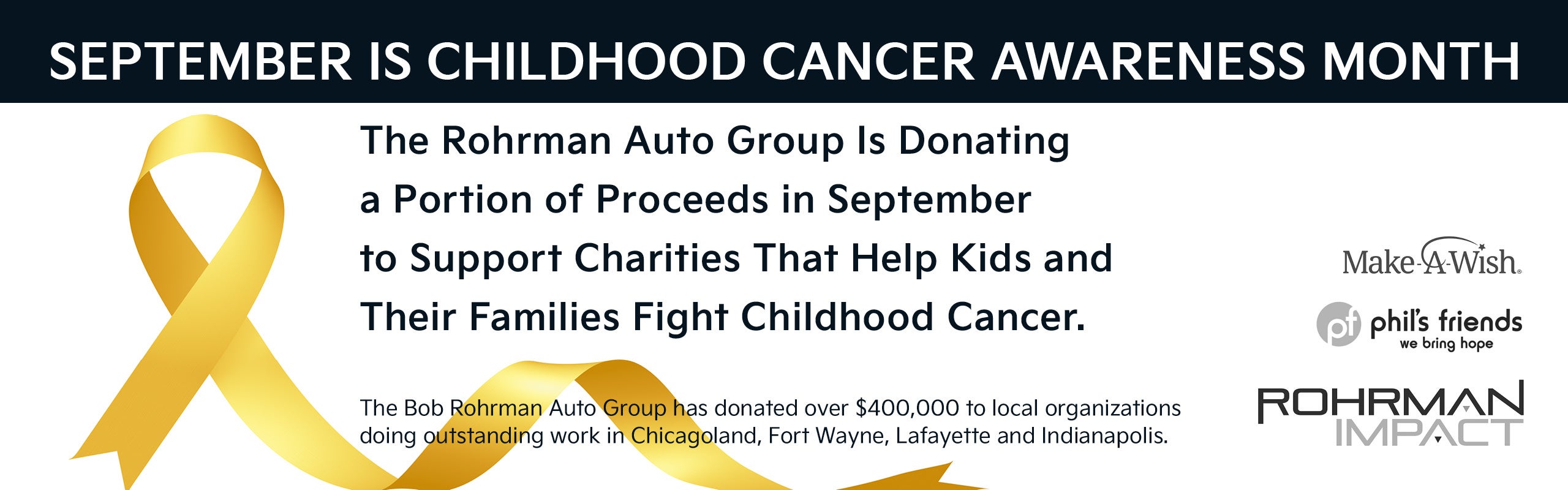 September is childhood cancer awareness month