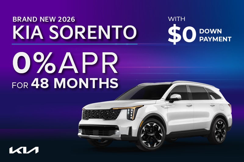 Brand New 2026 Kia Sorento
