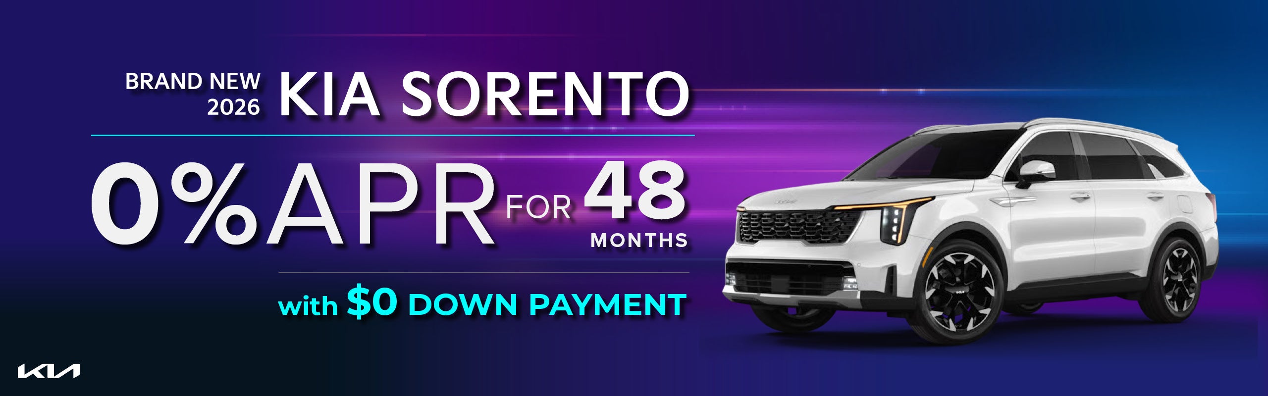 Brand New 2026 Kia Sorento