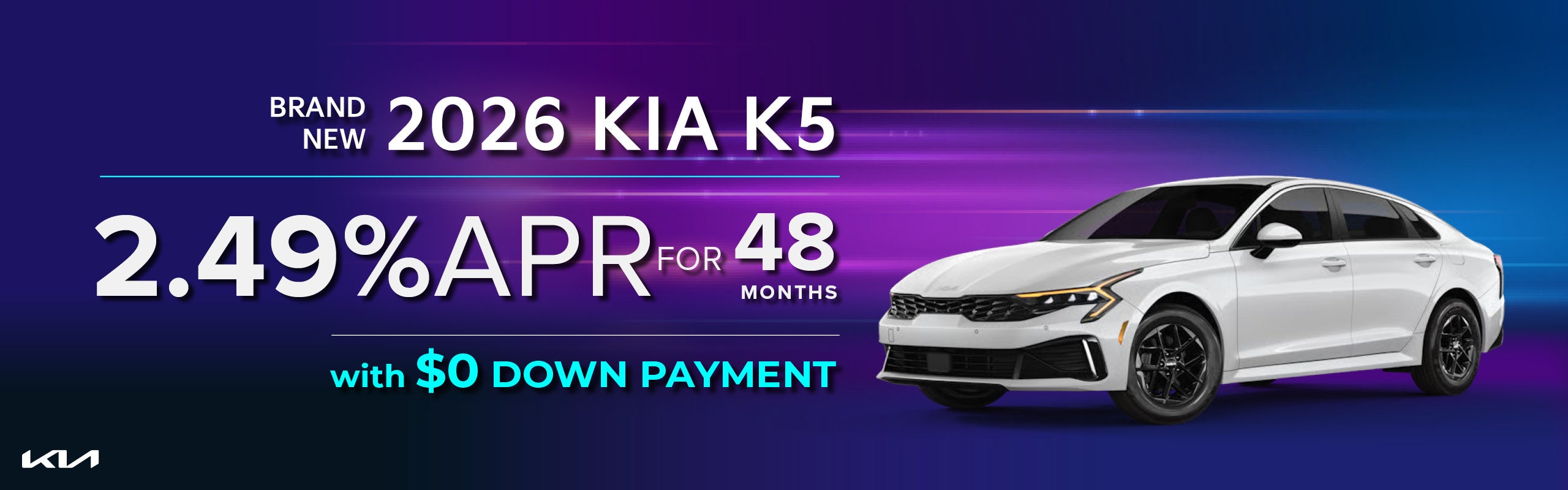 Brand New 2026 Kia K5