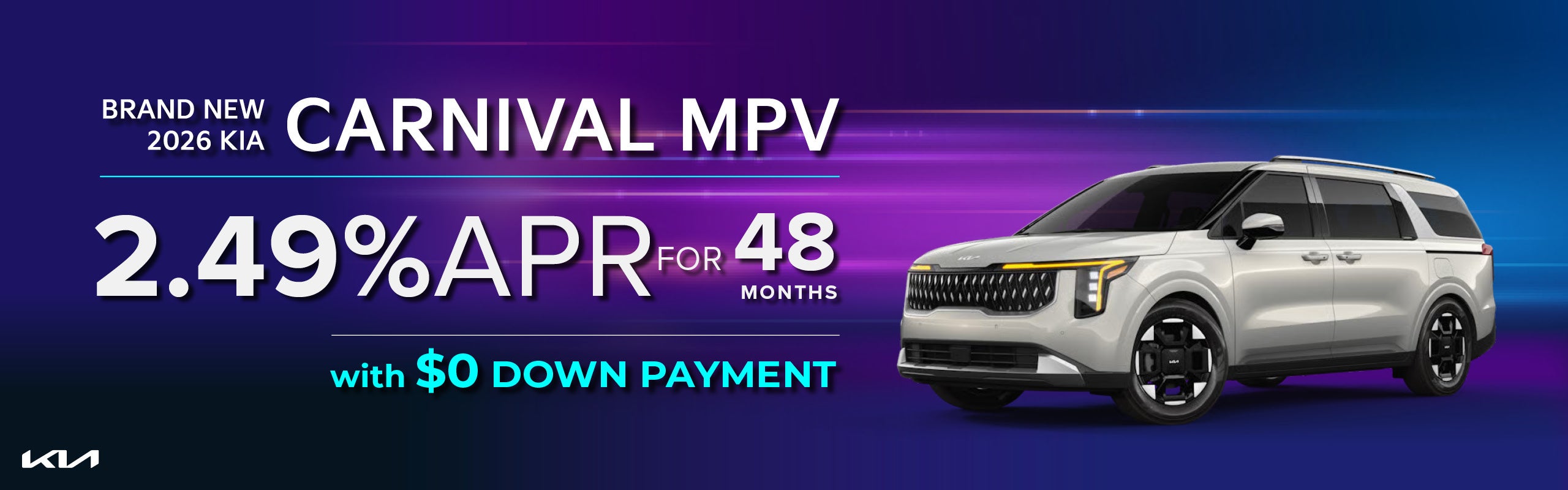 Brand New 2026 Kia CARNIVAL MPV HYBRID