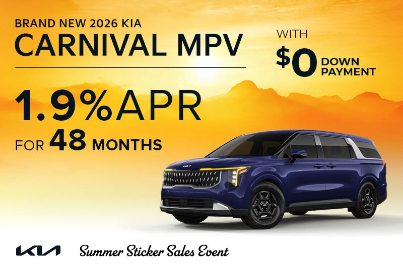 Brand New 2026 Kia CARNIVAL MPV