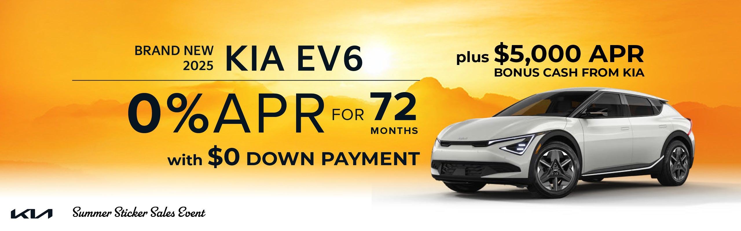Brand New 2025 Kia EV6