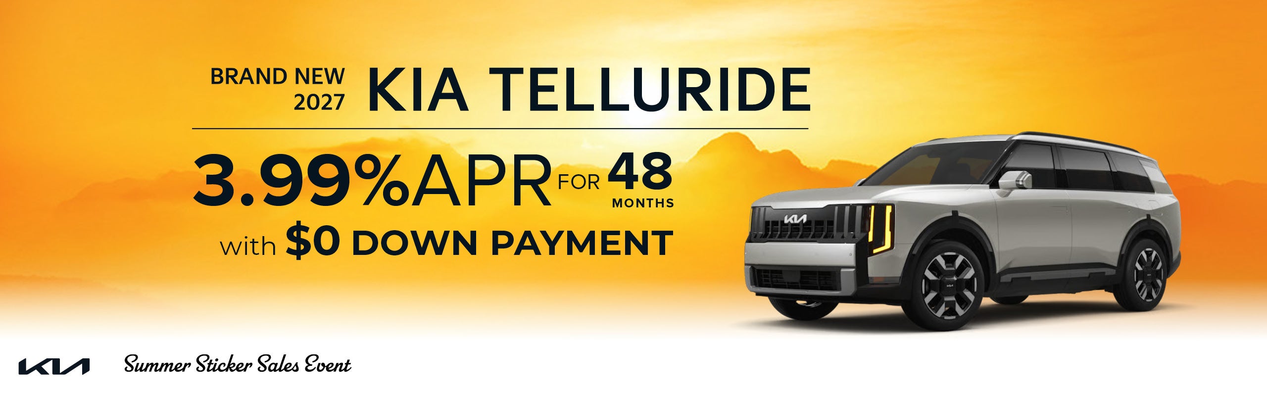 Brand New 2027 Kia TELLURIDE