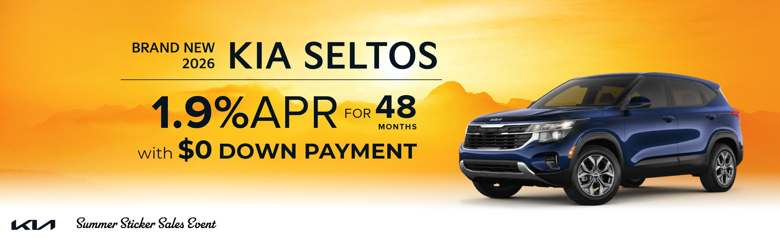 Brand New 2026 Kia SELTOS
