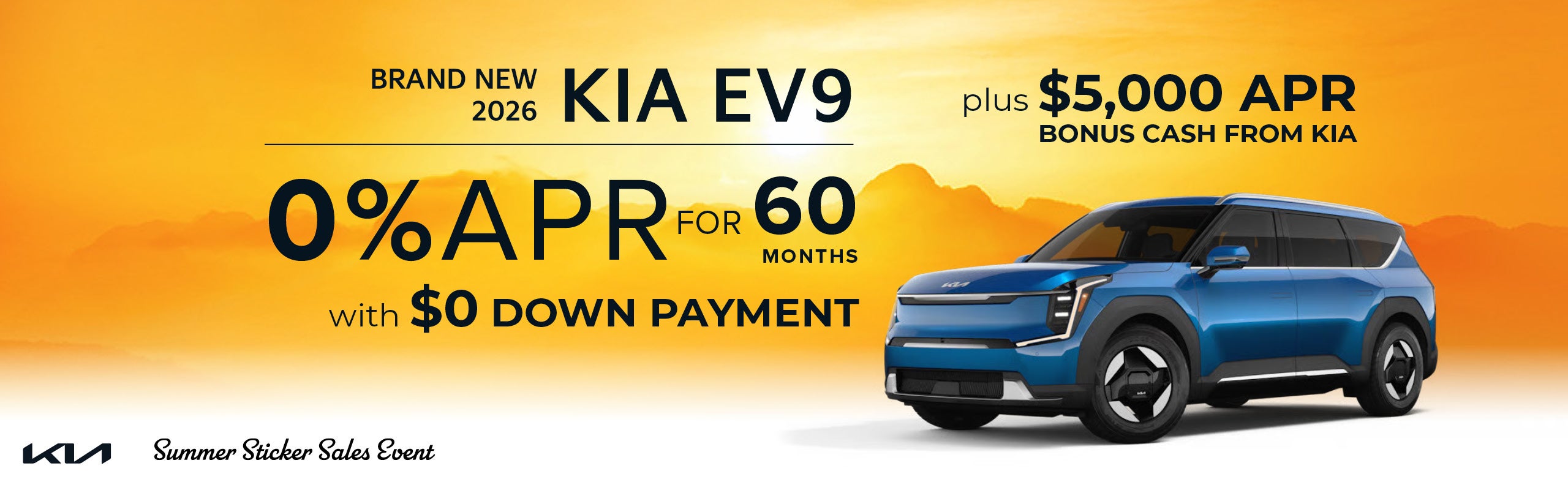 Brand New 2026 Kia EV9