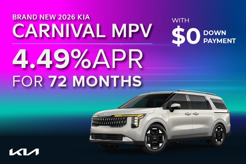 Brand New 2026 Kia CARNIVAL MPV
