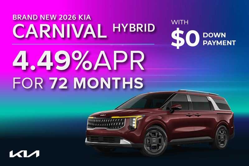 Brand New 2026 Kia CARNIVAL MPV HYBRID