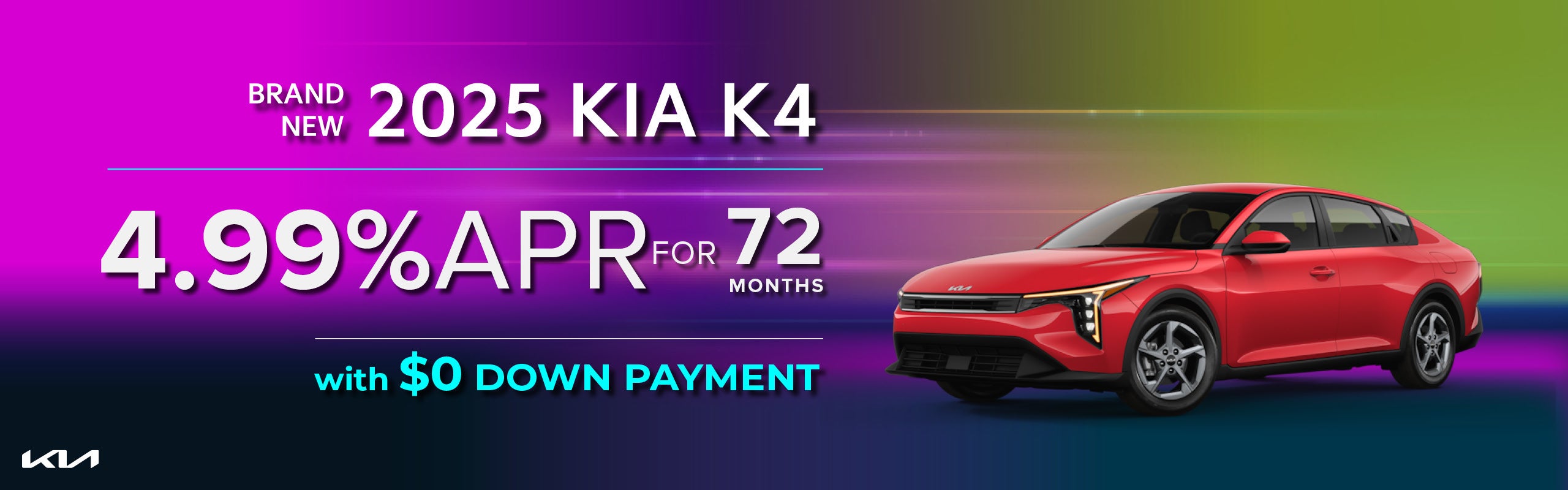 Brand New 2025 Kia K4