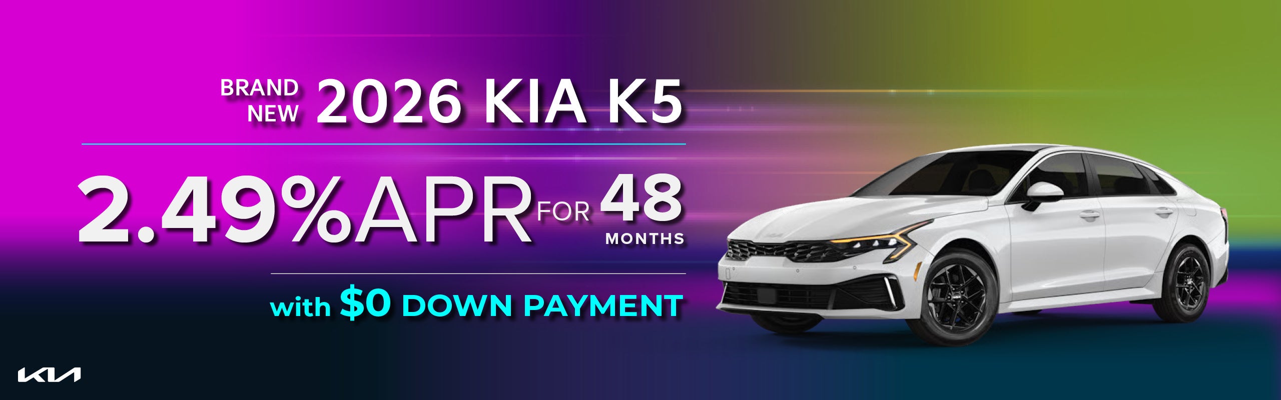 Brand New 2026 Kia K5