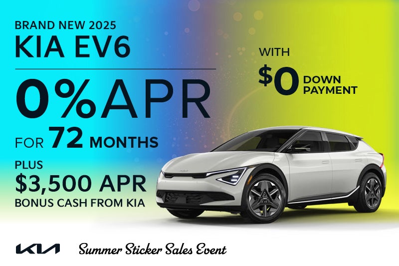 Brand New 2025 Kia EV6