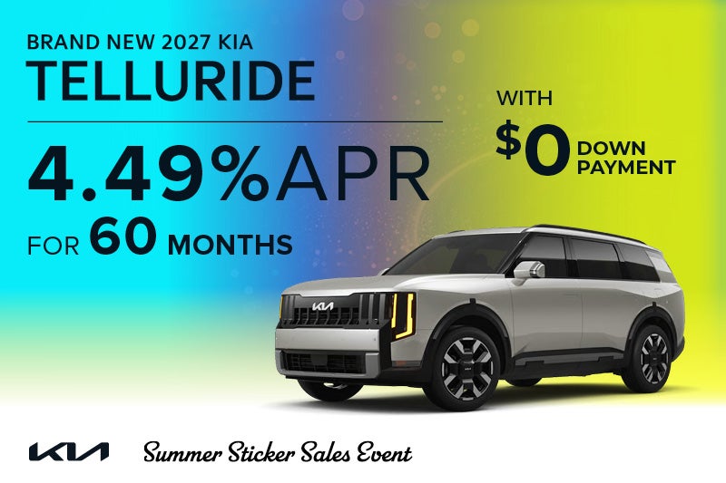 Brand New 2027 Kia TELLURIDE