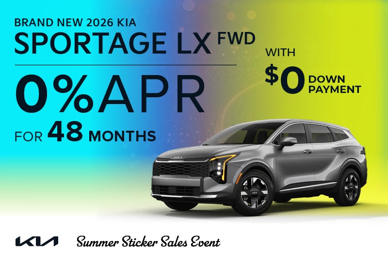 Brand New 2026 Kia SPORTAGE