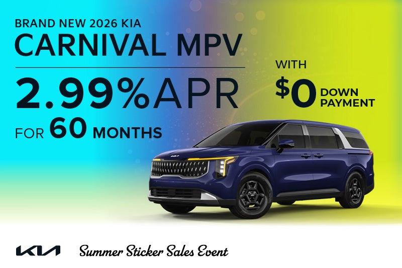 Brand New 2026 Kia CARNIVAL MPV