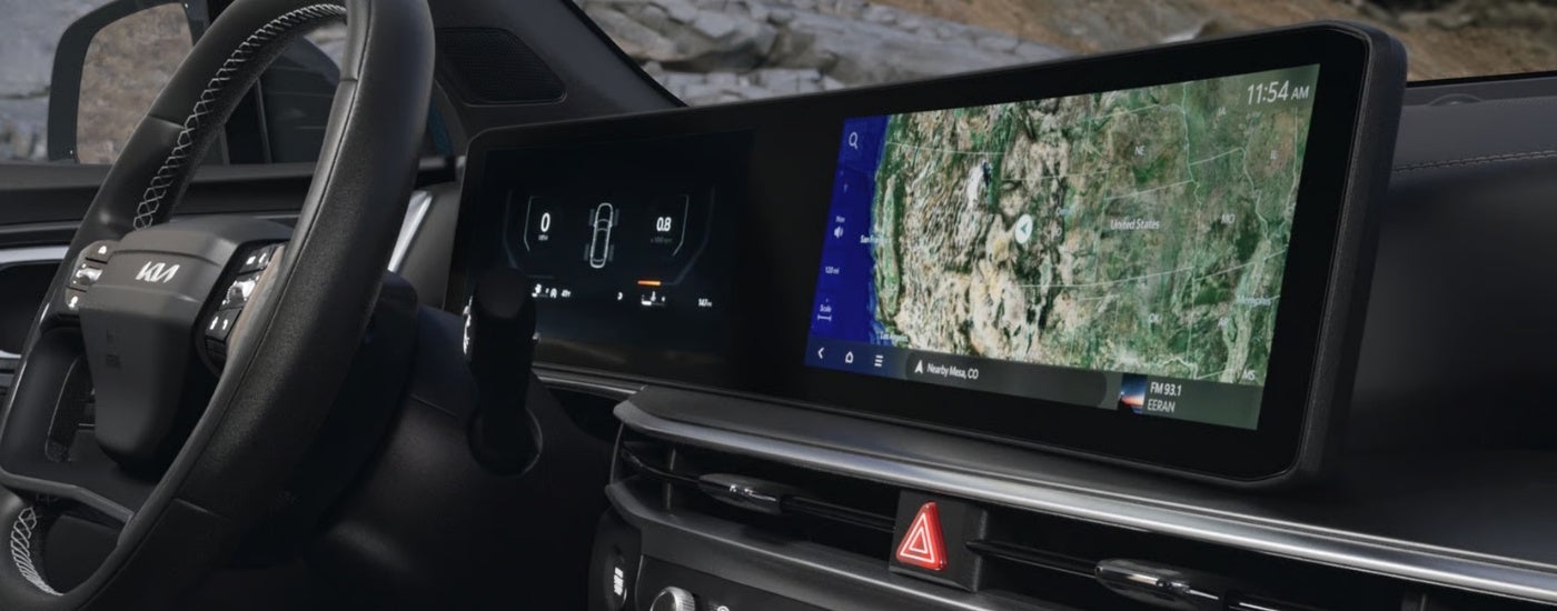 Infotainment screen in a 2026 Kia Sorento HEV 