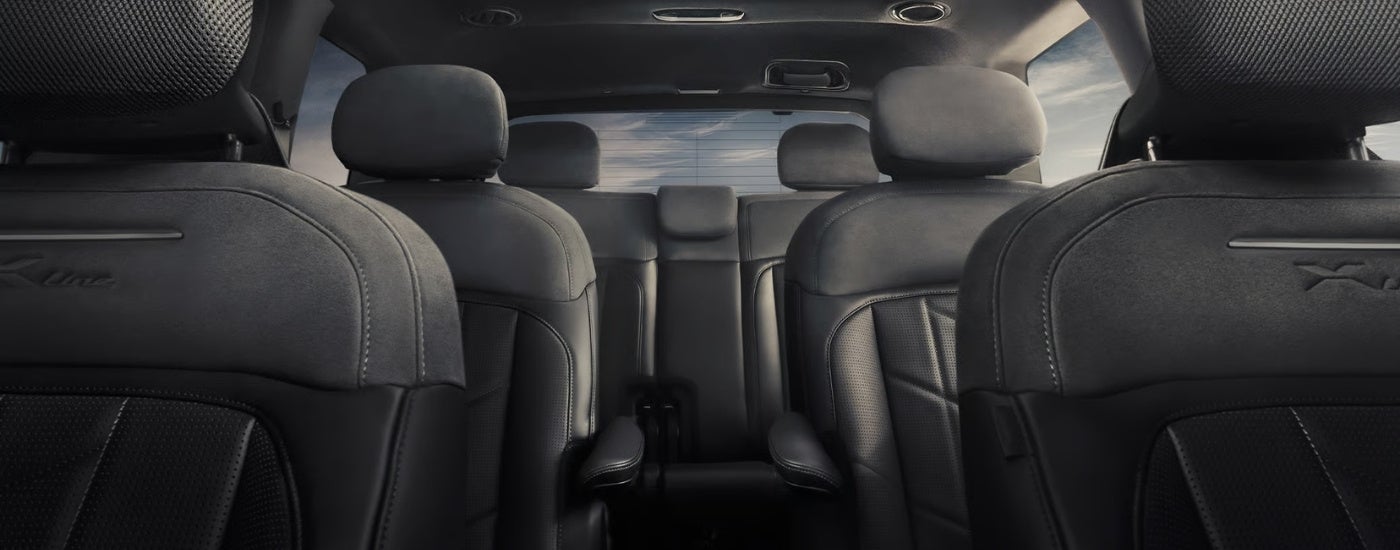 Black seating in a 2027 Kia Telluride