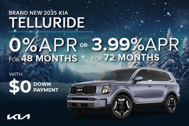 Brand New 2025 Kia TELLURIDE